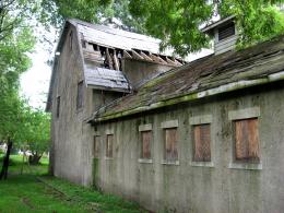 Roof with a hole in it